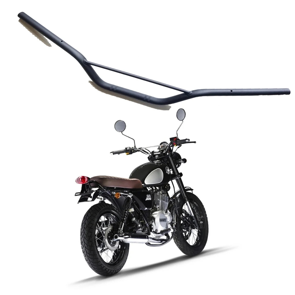 Ретро Мотоцикл модификация руль 22 мм для трекера. Скремблер внедорожный