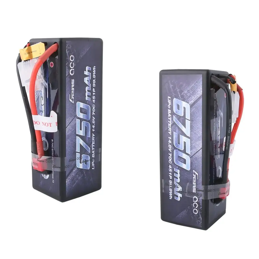 Аккумулятор Gens ace 4S 6750 мАч Lipo 14 8 в 70C XT90 T вилка для автомобиля Traxxas X-maxx 1/8