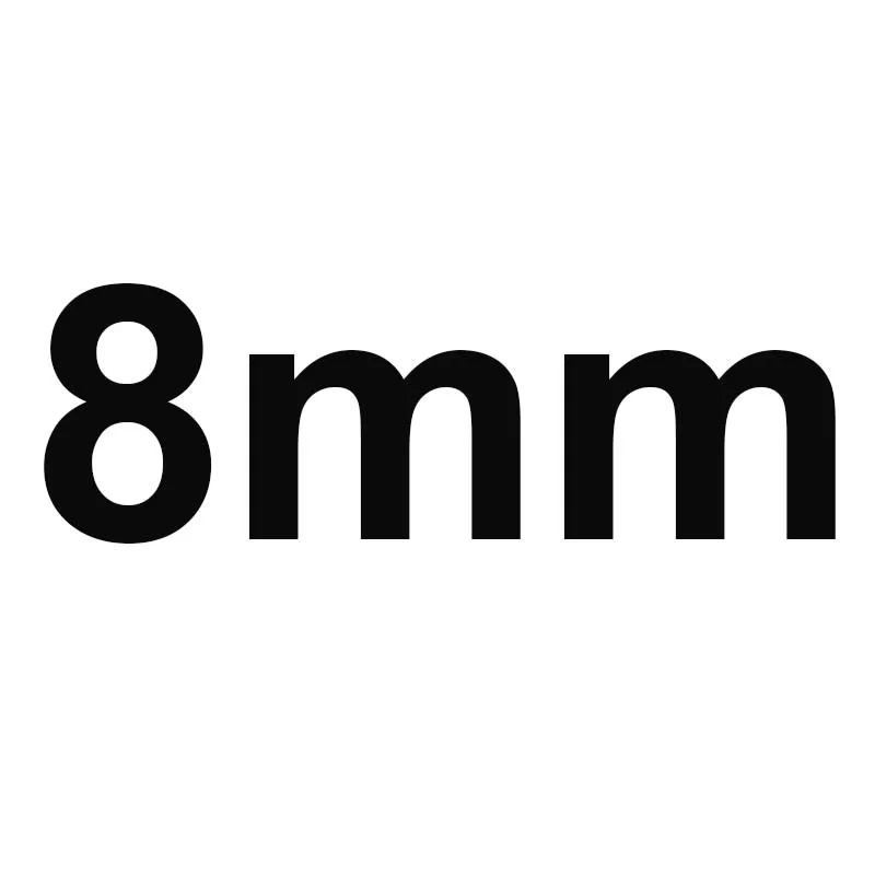 8mm 1 Игла для шитья+ 10 пластиковых маркеров, крючки для вязания крючком из алюминиевого сплава, иглы для вязания, инструмент для шитья - Цвет: 8mm
