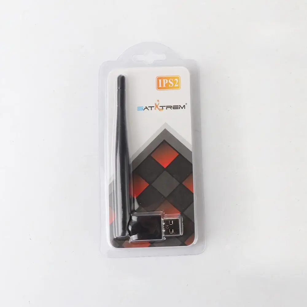 Satxtrem 150 м MT7601 Беспроводной usb-адаптер Wi-Fi 802.11n/g/b LAN 7601 150 Мбит USB Антенна приемника Wi-Fi для X800 X800S мини IPS2 - Цвет: mt7601
