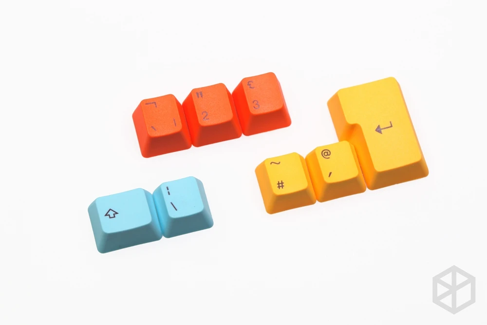 Taihao abs pbt двойные брелки iso модификатор 1.25u сменная игровая механическая клавиатура Радуга черный оранжевый красный