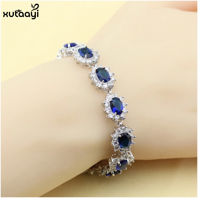 Женский комплект из колье серёг и браслета серебра 925 пробы|jewelry sets for women|fashion jewelry