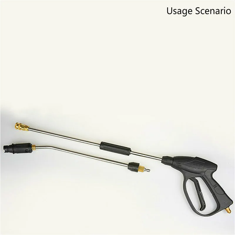 Пистолет для мойки воды под высоким давлением пенораспылитель из нержавеющей