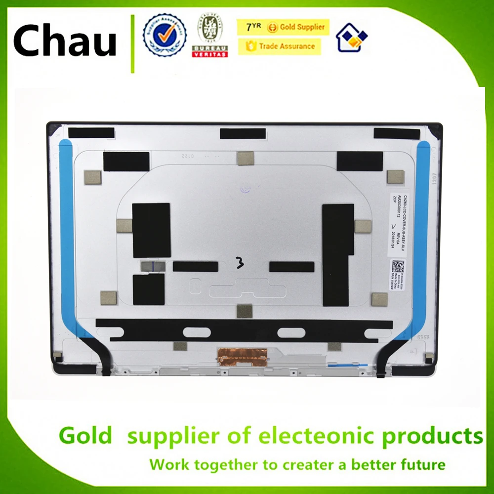 Новинка для Dell XPS13 9370 LCD задняя крышка 014VGW 14VGW AM20C000110/Нижняя корпуса серебро |