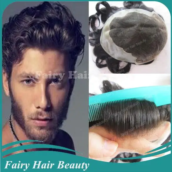 Новое Прибытие! 6 &quotсвободная волна # 1b волосы девственницы индийские замена Q6