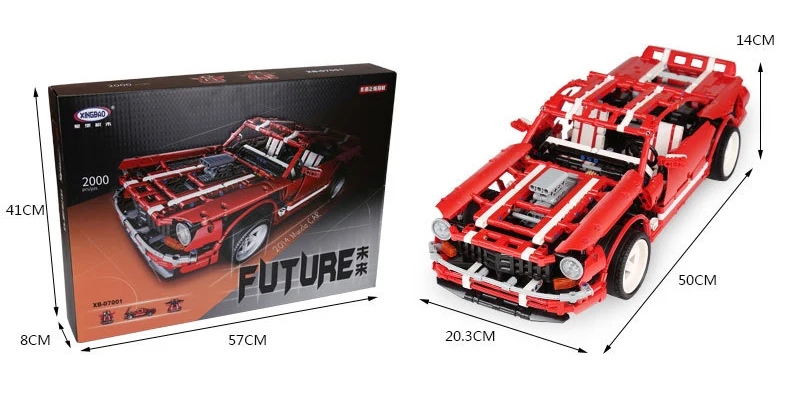 Быстрая и яростная шкала Dodge charger dream MUSCLE CAR moc строительный блок Модель Кирпичи игрушки коллекция для взрослых детей Подарки