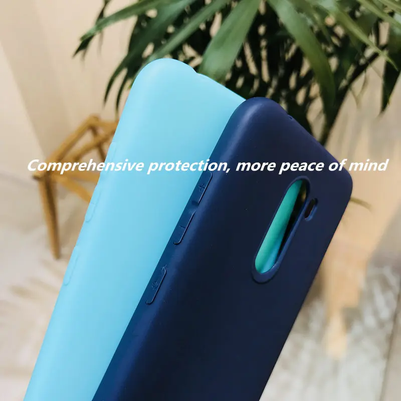 Однотонный простой чехол для Redmi 6 6A note 7 pro мягкий силиконовый защитный из ТПУ Для