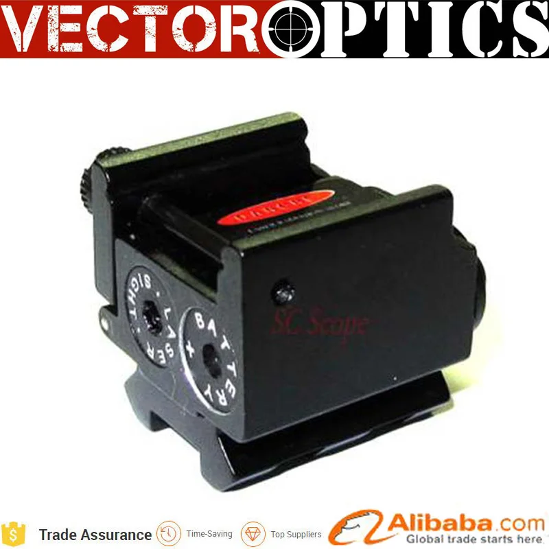 10 шт. векторная оптика мини микро Красный лазерный прицел для пистолета Glock 17 19 Ruger