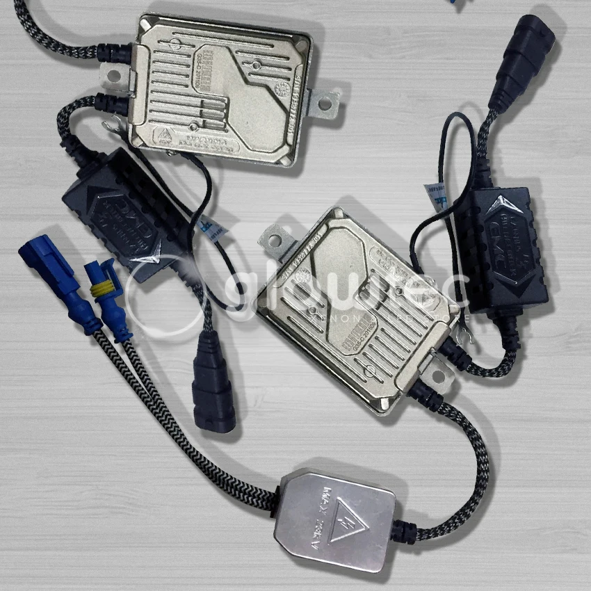 GLOWTEC 55 Вт Шина CAN HID ксеноновый комплект ксеноновых фар тонкие ксеноновые лампы H1 H3