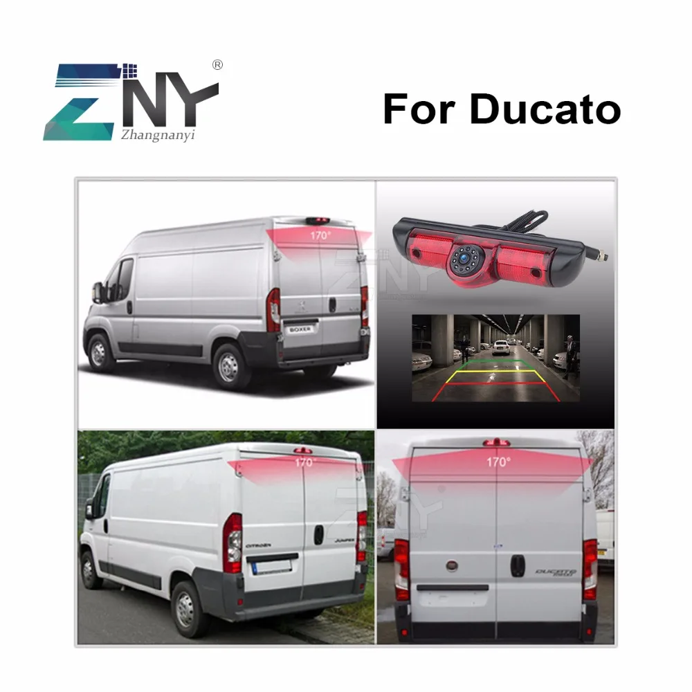 Автомобильная камера заднего вида стоп сигнал для Fiat Ducato X250 Citroen Jumper III Peugeot Boxer