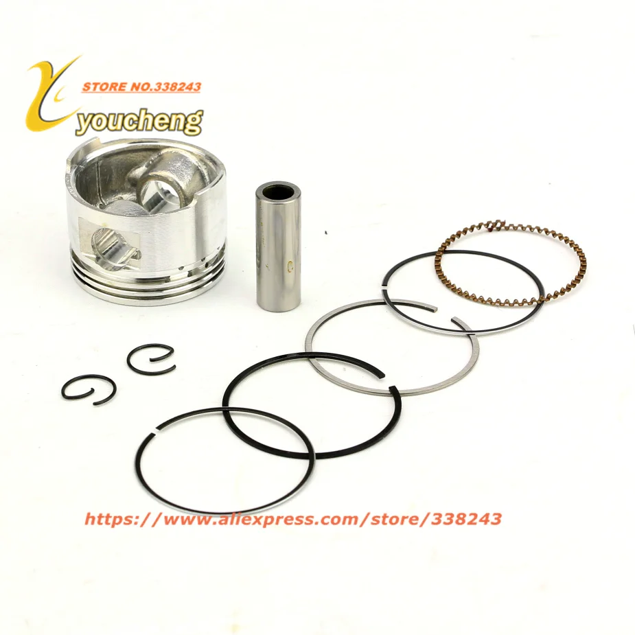 GY6 поршневое кольцо цилиндра детали двигателя 50cc 60 80 90cc 139QMB ремонт мопеда