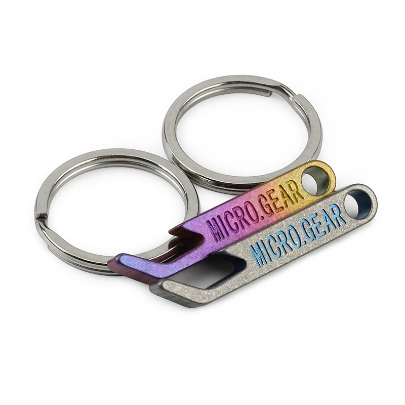 Титановый сплав открывалка для бутылок Карманный Мульти Инструмент Открытый EDC