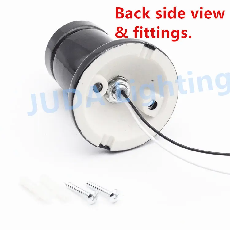 Цветная керамическая основа для лампы керамика и фарфор E27 держатель потолочного