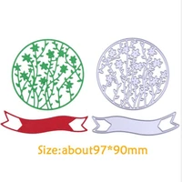 scd630 bless circle metal cutting dies for scrapbooking stencils diy album cards decoration embossing folder die cuts tool new