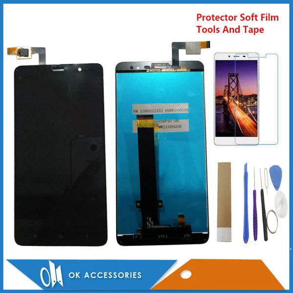 

5.5 Inch 150MM For Xiaomi Redmi Note 3 Note3 LCD Display+Touch Screen Digitizer Assembly Black Color With Kits