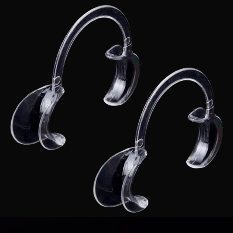 50 Pcs Dental Material Orthodontic C Type Transparent Tooth Intraoral Lip Cheek Retractor Mouth Opener | Красота и здоровье
