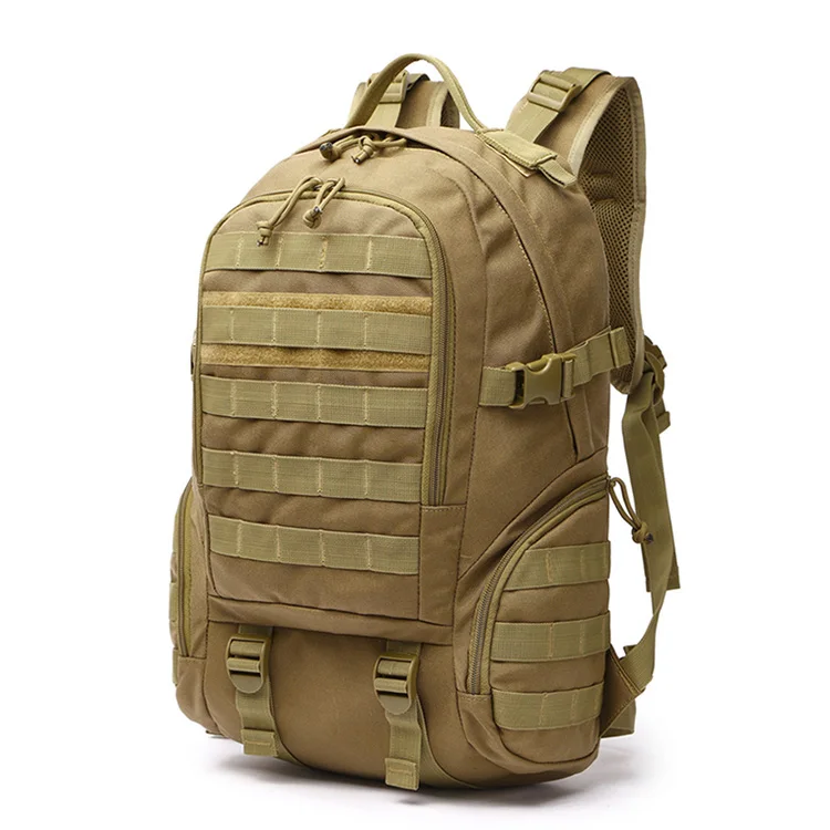 Khaki 35L 1050D нейлоновый тактический рюкзак, военный армейский штурмовой пакет, уличная сумка, рюкзак, мужской походный спортивный рюкзак, сумка для альпинизма - Цвет: Khaki