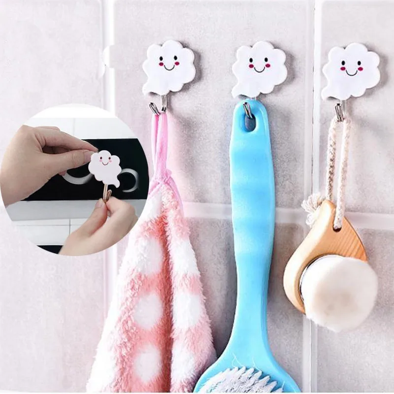3 шт. Ванная комната Полотенца ключи одежды сумки Шапки держатели облако Форма