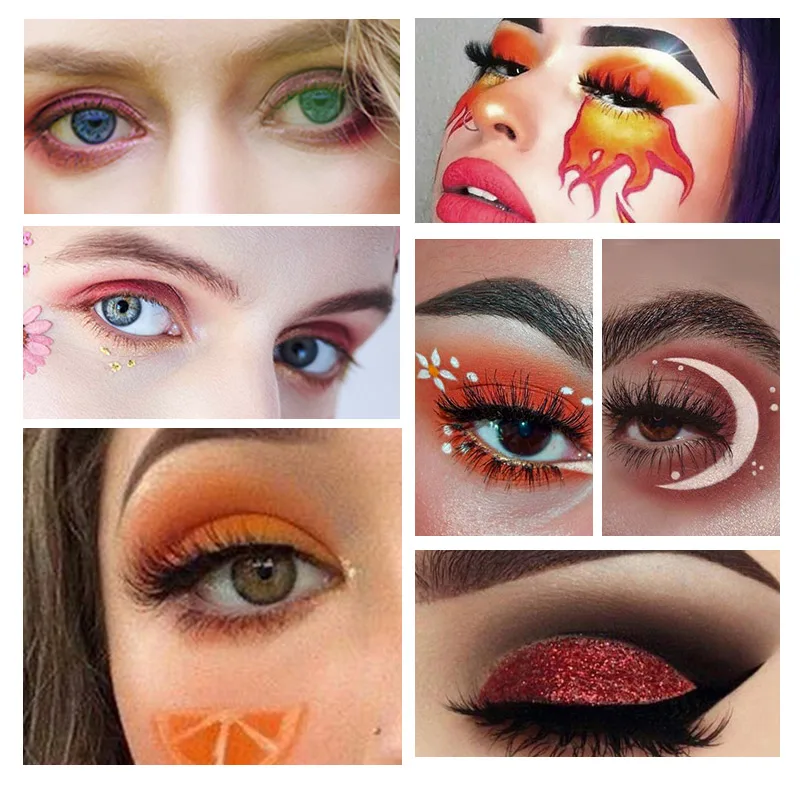 Палетка теней для век Pudaier с блестками профессиональные матовые пигментные тени