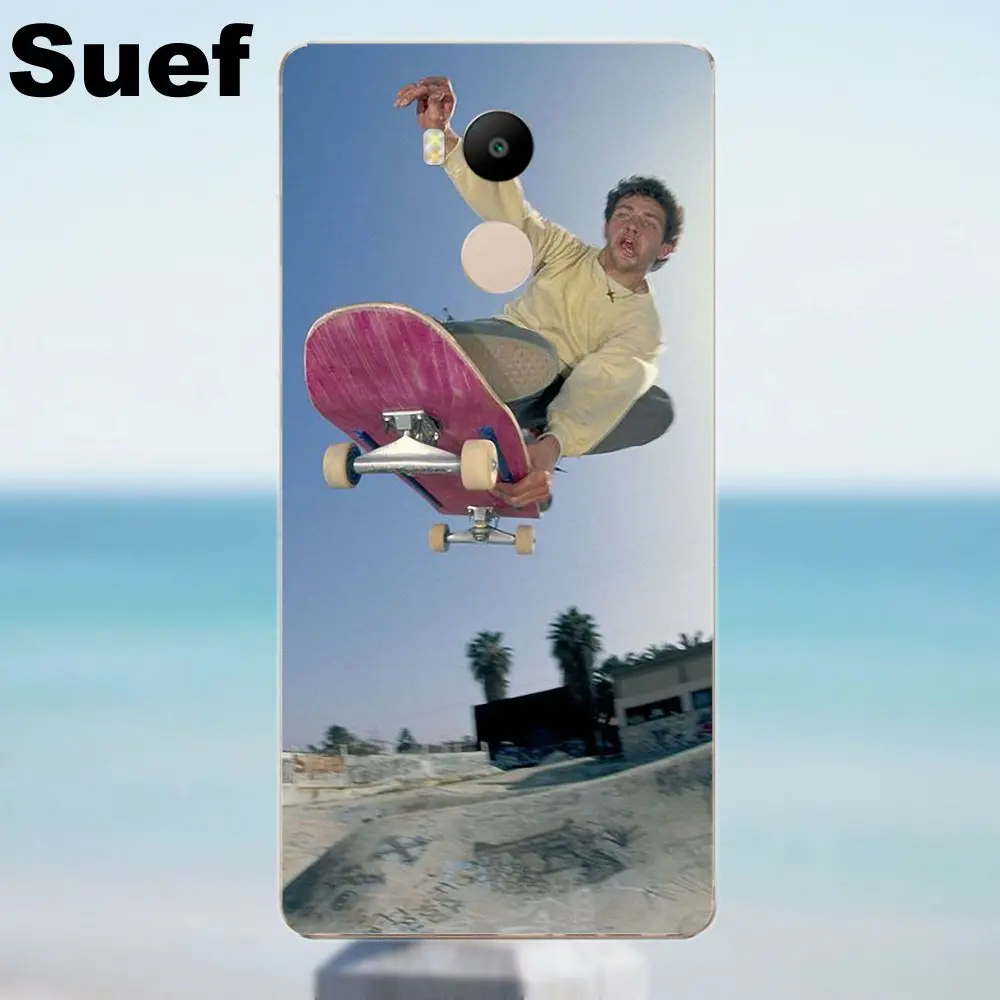 Suef For Xiaomi Redmi 4 3 3S Pro Mi3 Mi4 Mi4i Mi4C Mi5 Mi5S Mi Max Note 2 Soft TPU Protective Tony Hawk Skateboard Legend | Мобильные