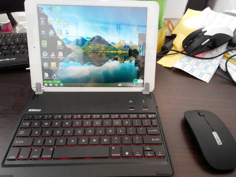 Оригинальная Bluetooth-клавиатура для teclast x98 air 3g чехол intel ii планшеты windows | Компьютеры