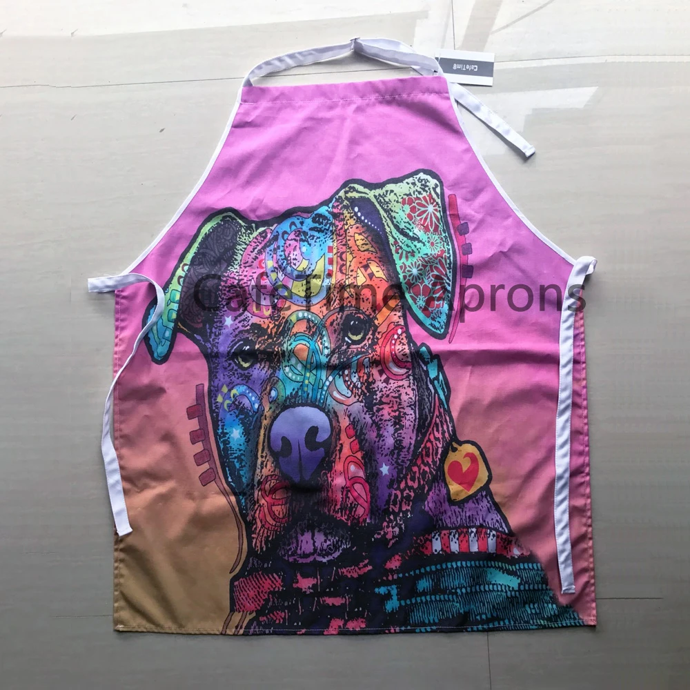 Милый фартук для собак Хаски Уникальный дизайн красочные фартуки приготовления