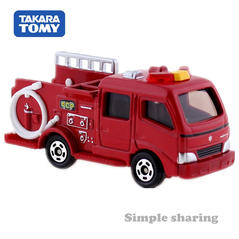 Takara Tomy Tomica нет. 41 Морита пожарная машина Тип компакт дисков я Литой Грузовик