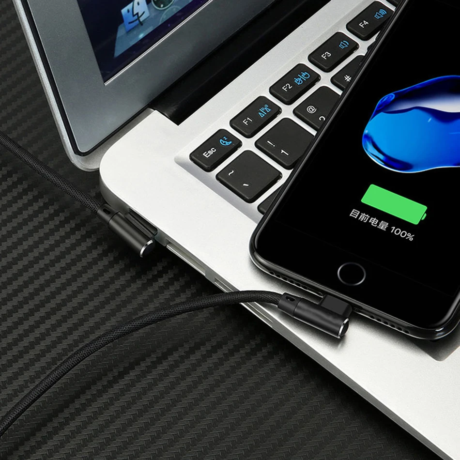 Micro USB кабель 90 градусов игровой 2.4A быстрой зарядки синхронизации данных провода мобильного телефона универсальный для samsung Galaxy note s6 s7
