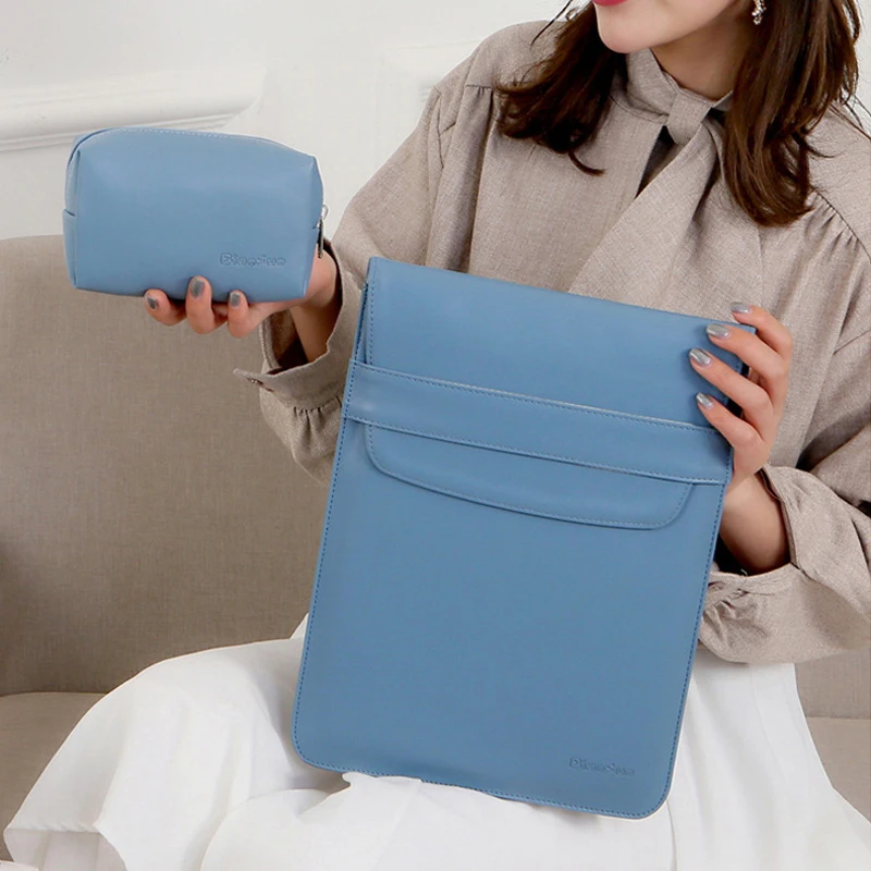 Новинка 2019 тонкий чехол из гладкой искусственной кожи для ноутбука 15 6 14 Macbook Air 13