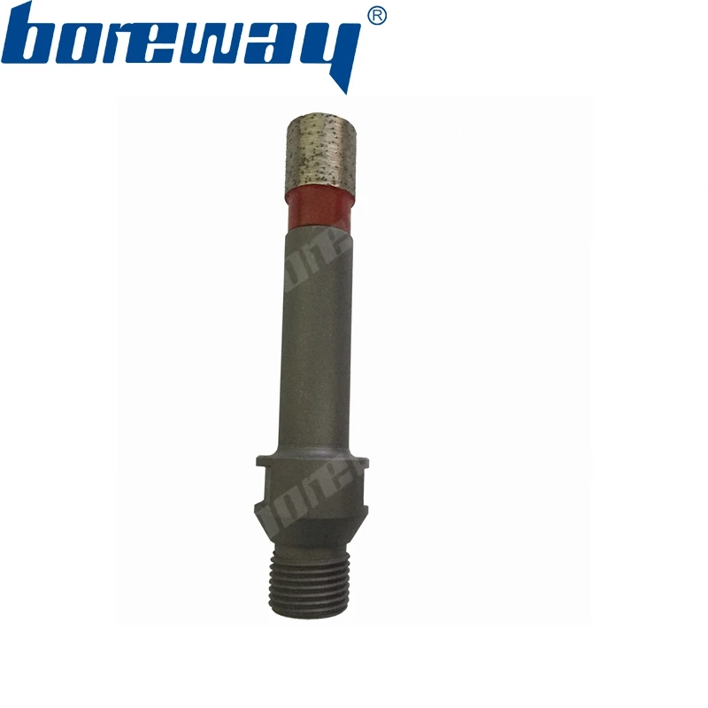 Boreway Поставка кусок D20x20TxM12-1/" G ЧПУ алмазного винта ядро фрезерование бит с соединителем гранита мрамора и другого камня