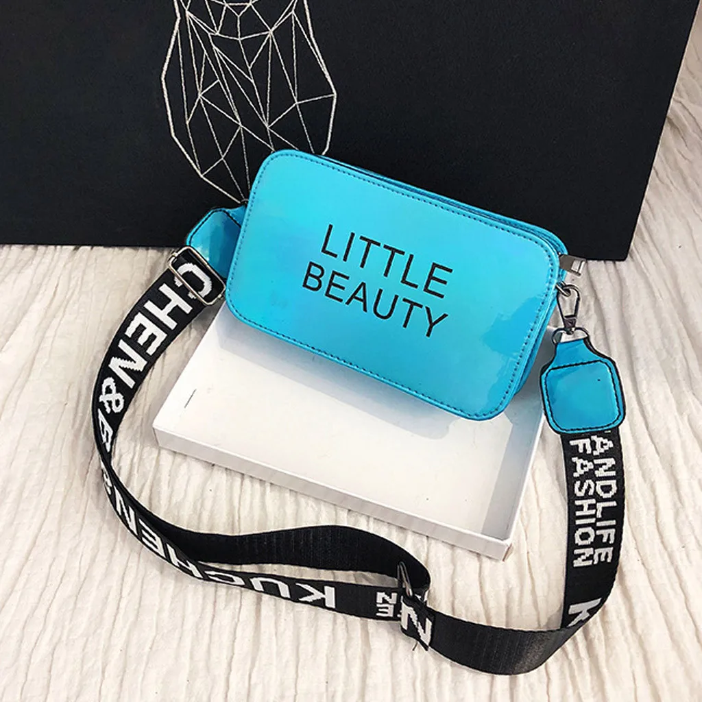 Женская Новинка 2019 модная сумка на плечо с заклепками Прозрачная женская через