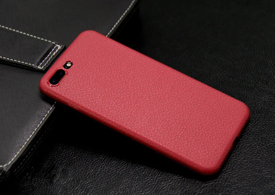 Red Роскошный кожаный силиконовый чехол s с узором для iPhone X, чехол 5, 5S, SE, 6, 6 s, 7, 8 Plus, мягкий чехол из ТПУ для телефона, чехол s для iPhone 7, чехол - Цвет: Red