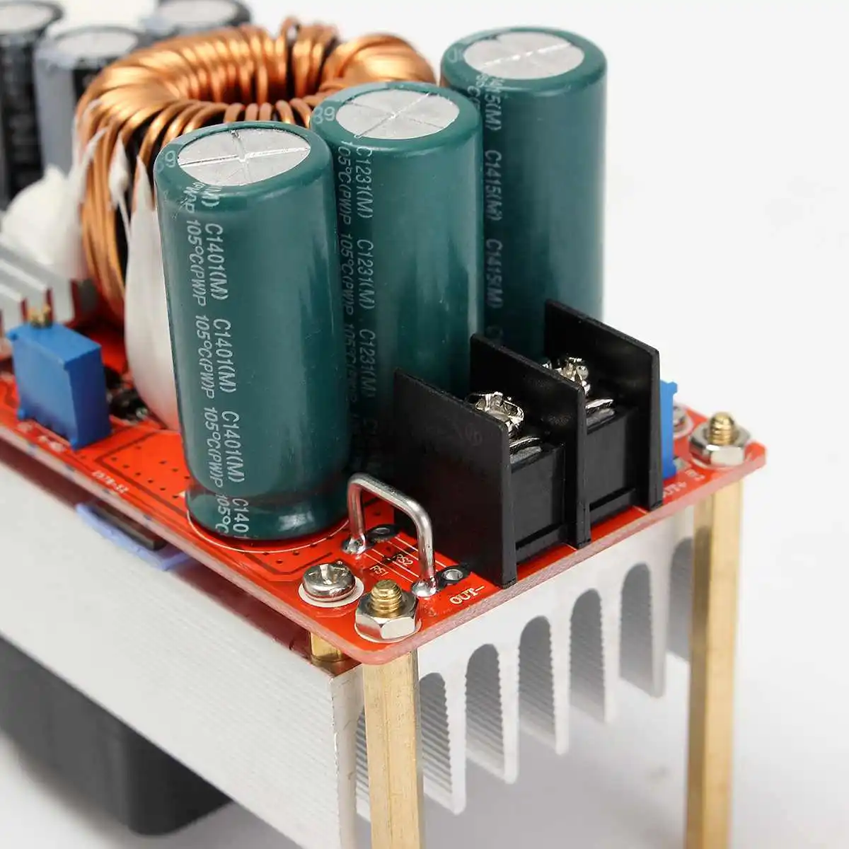 DC10-60V 30A 1500 Вт до 12-90 в повышающий преобразователь Повышающий Модуль питания