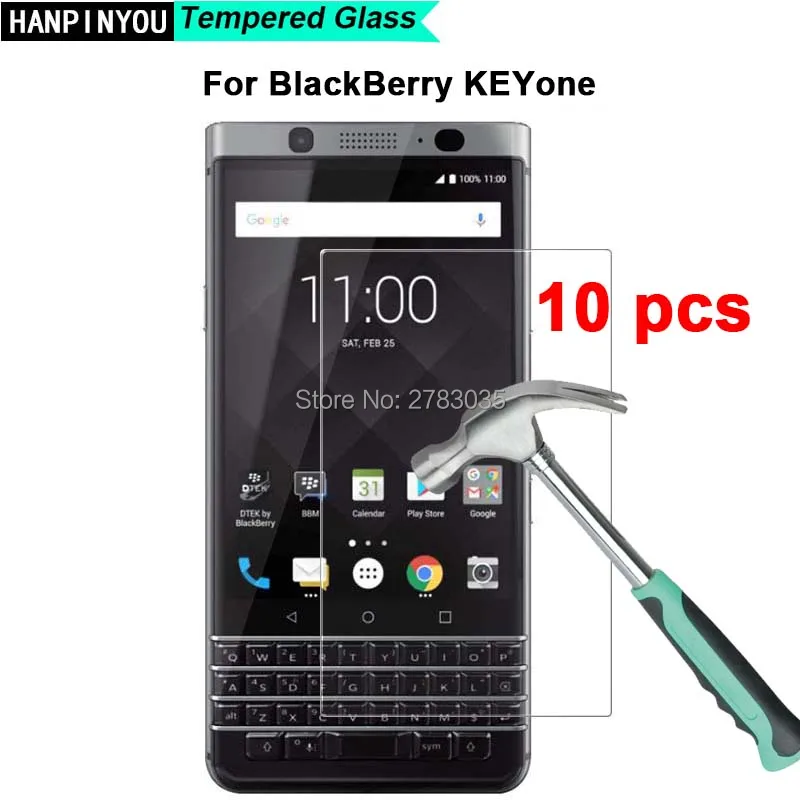10 шт. для BlackBerry KEYone DTEK70 4 5 &quotновая твердость 9H 2.5D ультра тонкая закаленная
