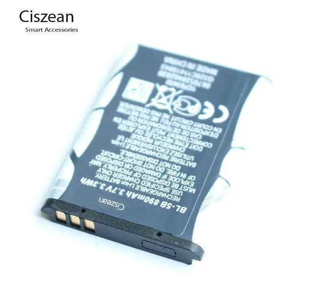 Сменный аккумулятор 890 для Nokia BL 5B 3230 5070 5140i 5140 5200 5300 5500 6020 6021 6060 6070 6080 6120 6120C 10