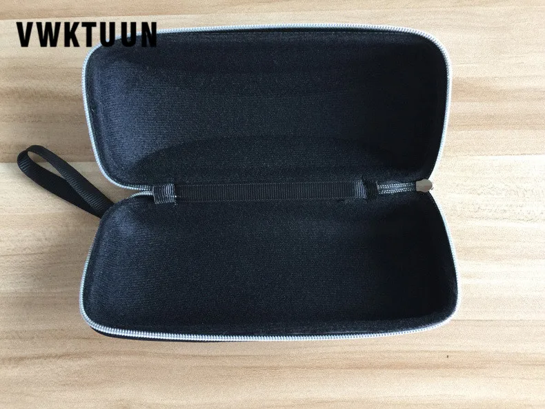 VWKTUUN солнцезащитные очки чехол 4 цвета солнцезащитные очки коробка Винтаж большой емкости молнии оправы для очков для женщин мужчин очки аксессуары
