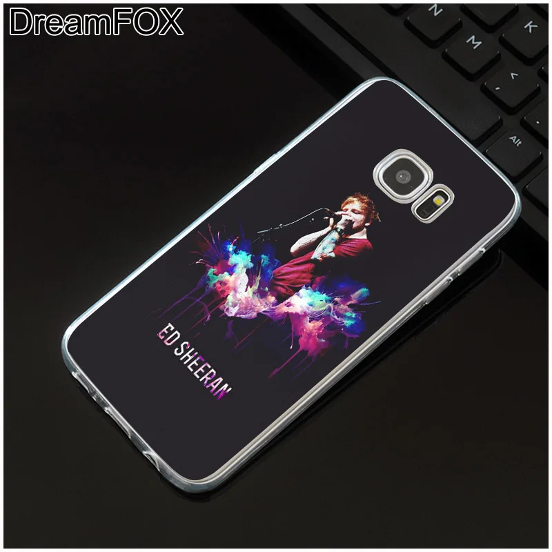 DREAMFOX M468 Ed Sheeran Exo Soft TPU Silicone Case Cover For Samsung Galaxy Note S 6 7 8 9 10 10e 11 11e Lite Edge Plus |