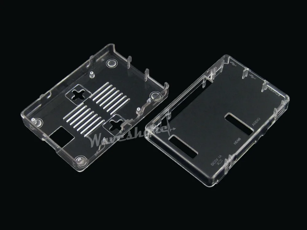 Чехол Waveshare для всех типов досок Raspberry Pi прозрачного цвета или радужного цвета|pi