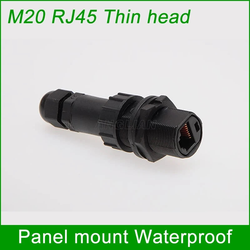 1 шт. тонкая металлическая розетка с одной головкой RJ45|socket joint|l connector |