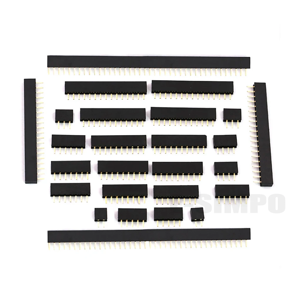 20 шт. 2 0 мм 1x 2/3/4/5/6/7/8/9/10/11/12/13/14/15/16/18/20/32/40P розетка PH4.3mm Однорядная прямая