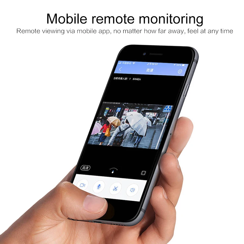 WI-FI Камера наружная камера наблюдения с датчиком PTZ IP Камера H.265+ 1080 p Скорость купольная IP камера видеонаблюдения Камера s IP Камера WI-FI внешний 2MP ИК домашнего наблюдения