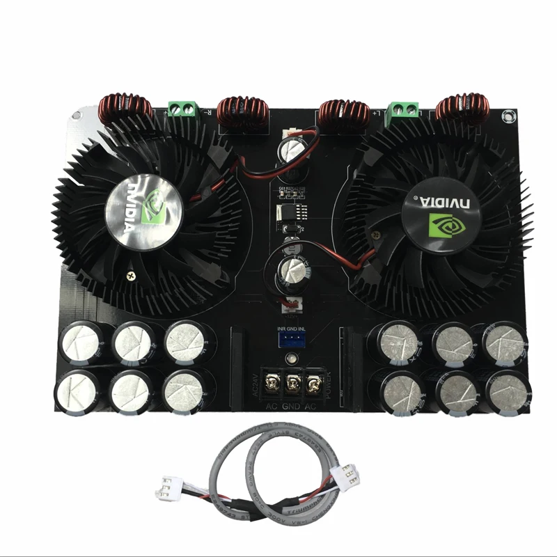 XH M258 высокомощный TDA8954 TH двухканальный 420 Вт + Цифровой аудио усилитель мощности