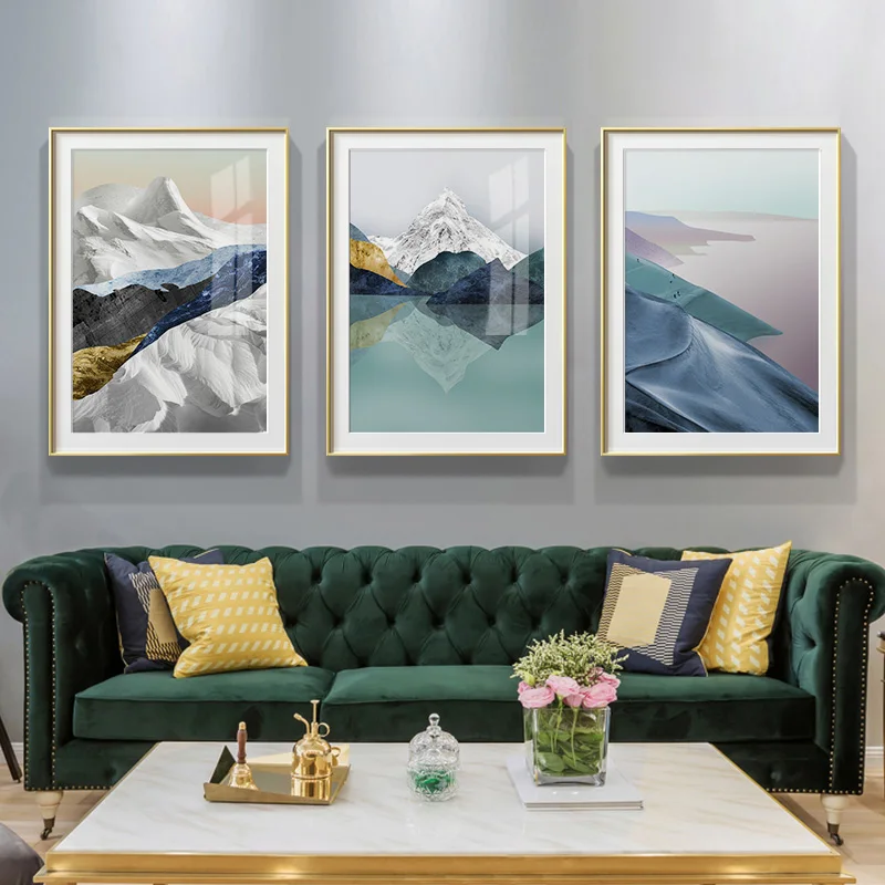 Modern Mountains All kinds Canvas Painting posters and prints wall pictures for living room art cuadros decoracion dormitorio | Дом и сад