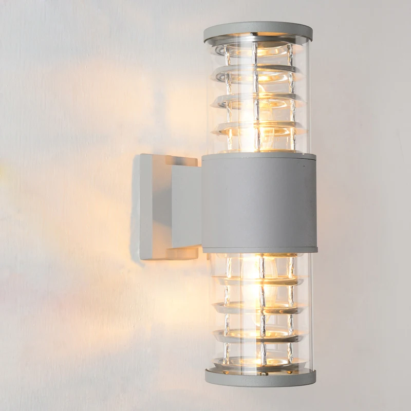 Современный уличный настенный светильник водонепроницаемый IP54 для крыльца