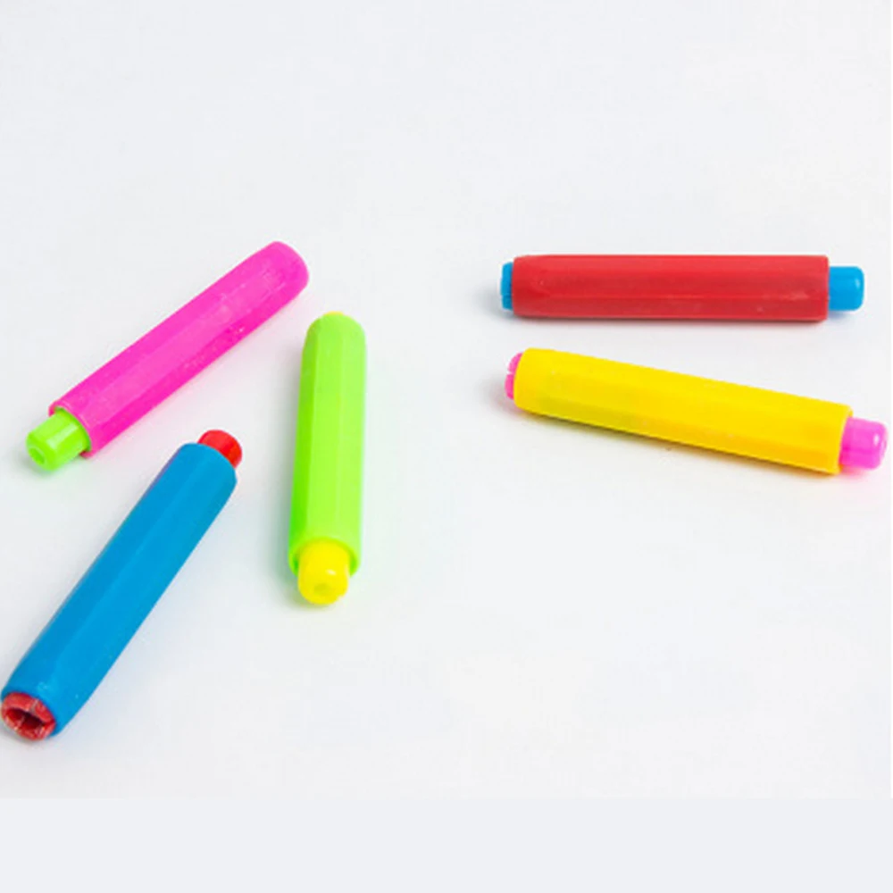 10 шт. 5 цветов смешанные держатель для мела ручек учителей записи Extender детская