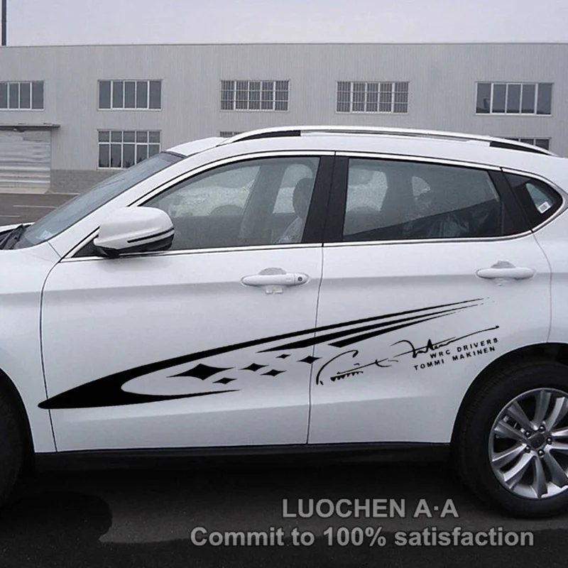 Автомобильные наклейки WRC драйвер Томми Мякинен забавные креативные для всего