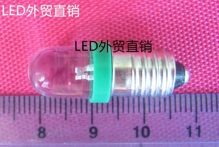 E10 винтовой светодиодный/предупреждающий светильник светодиодный с индикатором