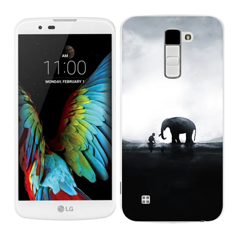 Чехлы для LG K10, чехлы, Дротика, окрашенная задняя крышка для телефона, Fundas, силиконовый чехол для K10 Lte K 10 M2 K410 K420N K430DS F670 - Цвет: 19