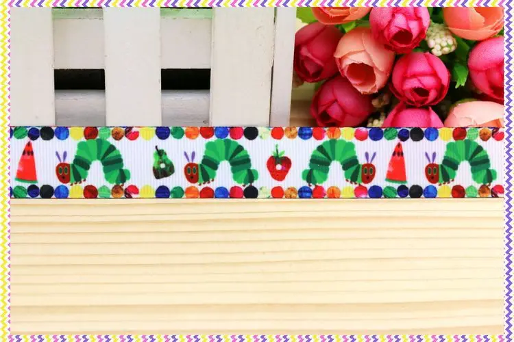 Новинка 7/8 ''Бесплатная доставка голодная бабочка печатная корсажная лента