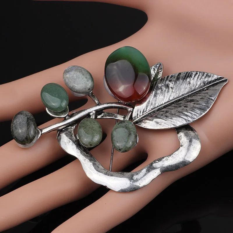 Новинка 2016 модная винтажная бижутерия гладкие искусственные камни из смолы